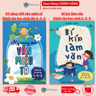 Sách - Bí kíp làm văn và Kỹ năng viết văn miêu tả