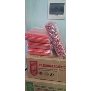 Ống Hút Phi 12 Bọc Màu, Trắng, Đen, Đỏ 430g