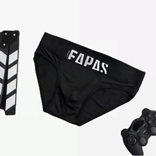 Combo 3/5 Quần Sịp Nam Tam Giác Full Đen Vải Thun Lạnh Co Giãn 4 Chiều (Che tên sản phẩm)