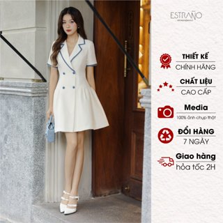  VÁY THIẾT KẾ CỔ VEST DÁNG BABYDOLL SANG CHẢNH - HERA DRESS BY ESTRANO 