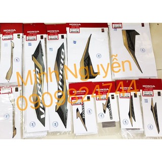 Tem vario 125 2023 xanh nhám chính hãng