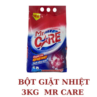 BỘT GIẶT NHIỆT 3KG MR CARE, DỄ DÀNG LẤY ĐI CÁC VẾT BẨN CỨNG ĐẦU.