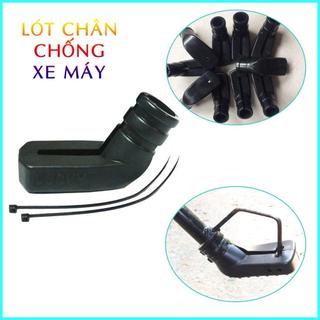 Lót chân chống xe máy cao su có dây rút