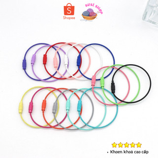 Khoen tròn mở bằng thép không gỉ làm móc khoá, móc thú…