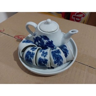 Bộ ấm chén thờ. Ấm chén nhỏ decor, ấm chén thắp hương, trang trí.