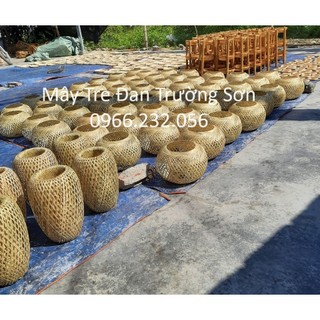 Lồng đèn mây tre đan trang trí, Lồng đèn mây tre đan treo thả trần