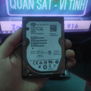 Ổ cứng HDD SATA laptop 500GB . Hàng bóc máy sức khoẻ good 100 % .