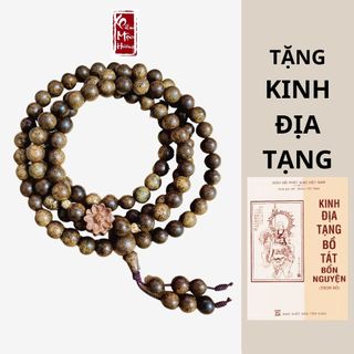 Vòng đeo tay trầm hương chuỗi tràng hạt 108 trầm tốc liên mộc hương