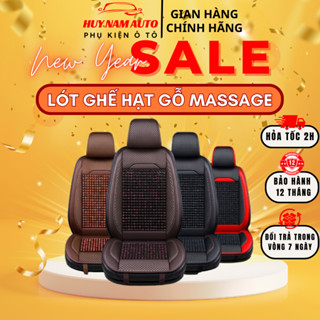  Lót Ghế Ô Tô Hạt Gỗ - Hàng Chất Liệu Cao Cấp – Bọc Ghế Ô Tô Chống Nóng – Áo Ghế Ô Tô Lót Liền 