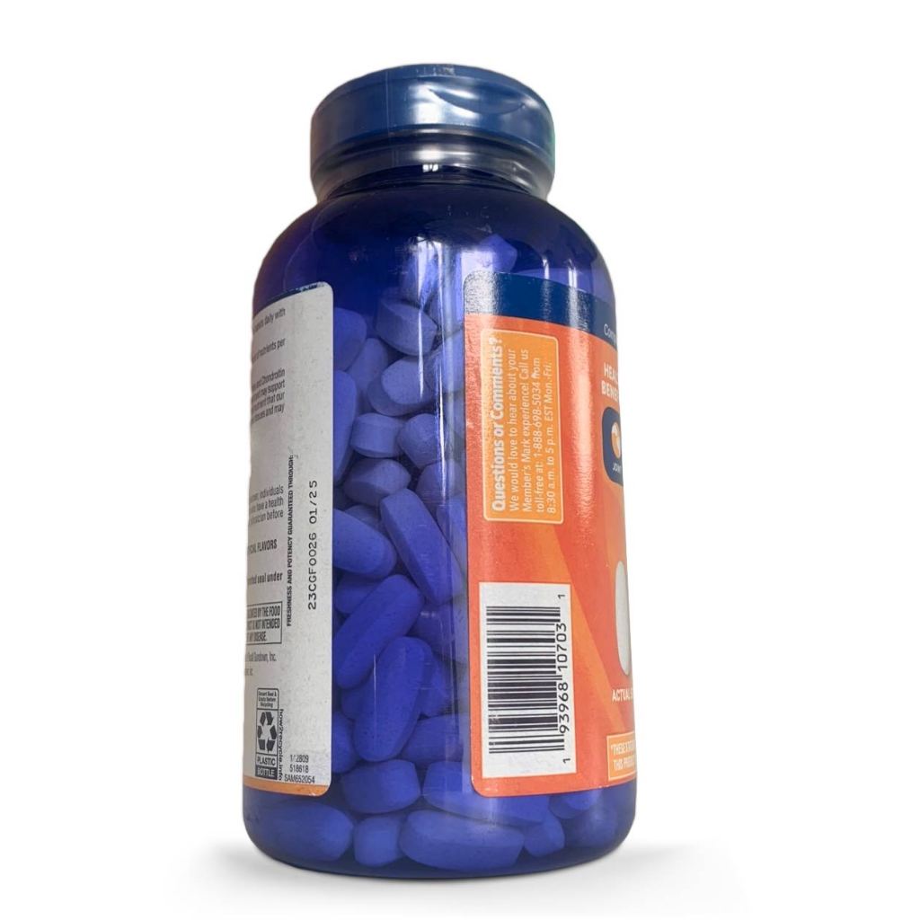 Hỗ trợ khớp Member’s Mark Glucosamine Chondroitin MSM 1500mg 220 viên