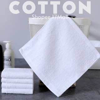 Set 100 khăn lau siêu thấm, khăn cotton 22x24cm dùng trong bệnh viện, lau tay, lau xe, nhà bếp, quán ăn, tiệm nail, spa