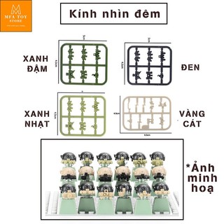 Đồ chơi lắp ráp swat army , mô hình lắp ghép quân sự - Kính nhìn đêm No.402
