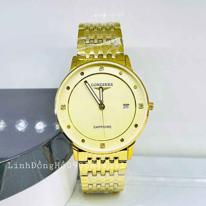 Đồng Hồ Nam LONGINE Sapphire Inox.39mm