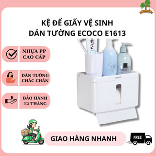 kệ để giấy vệ sinh dán tường ecoco E1613 hàng cao cấp