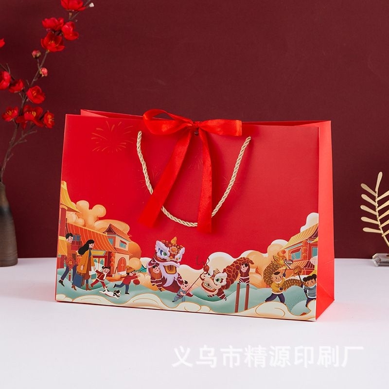 Túi giấy đựng quà 8/3 kèm ruy băng