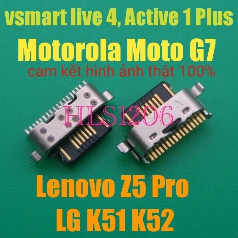 chân sạc Vsmart Live 4 , Active 1 plus xịn (combo 10c)