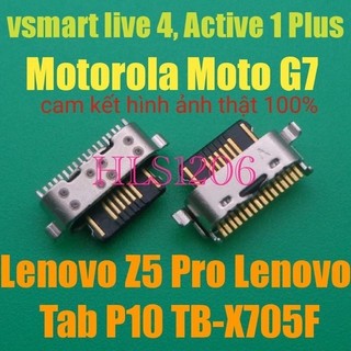 chân sạc Vsmart Live 4 , Active 1 plus xịn (combo 10c)