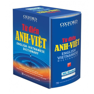  Sách - Từ Điển Anh Việt Phiên Bản Bìa Xanh Cứng - Giải Nghĩa Đầy Đủ Ví Dụ Phong Phú MCBooks 