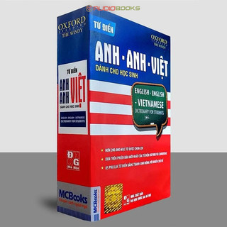  Sách - Từ Điển Anh-Anh-Việt Dành Cho Học Sinh  Tái bản 2020  - MCBooks 