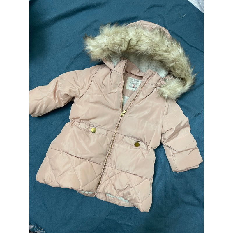 Áo phao zara girl sz 9-12m