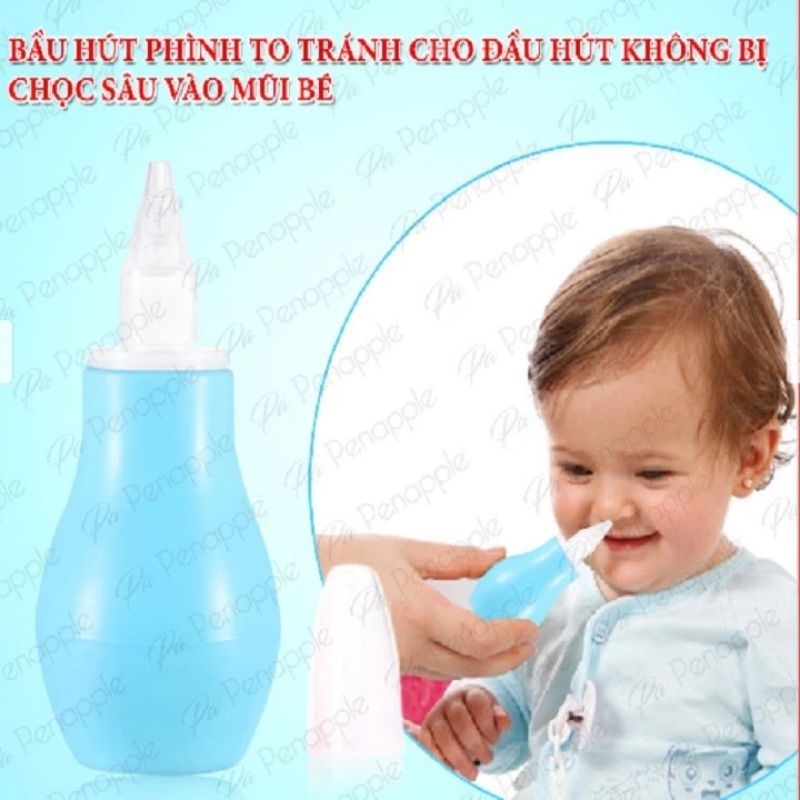 Dụng Cụ Hút Mũi Qủa Bóp, An Toàn Cho Bé