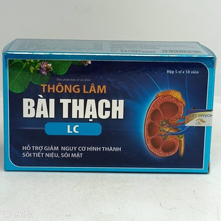 Thông lâm bài thạch linh chi hộp 5 vỉ x 10 viên