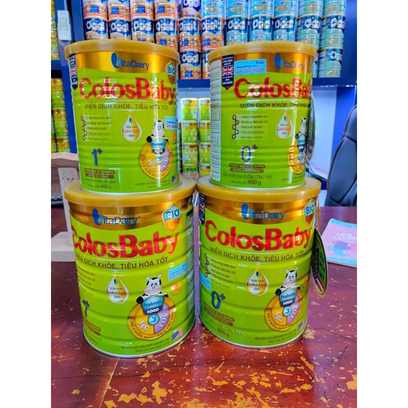 Sữa Colosbaby 0+1+2+ loại BIO