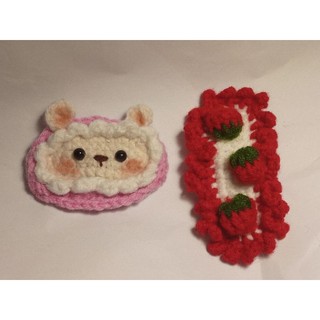 Kẹp tóc len handmade siêu cute