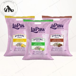 Cát vệ sinh cát đất sét nhật đen than hoạt tính lapaw cds007 8l.
