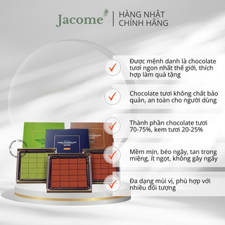 [SHIP HOẢ TỐC KÈM ĐÁ KHÔ] NAMA CHOCOLATE ROYCE NHẬT BẢN (NHIỀU VỊ)