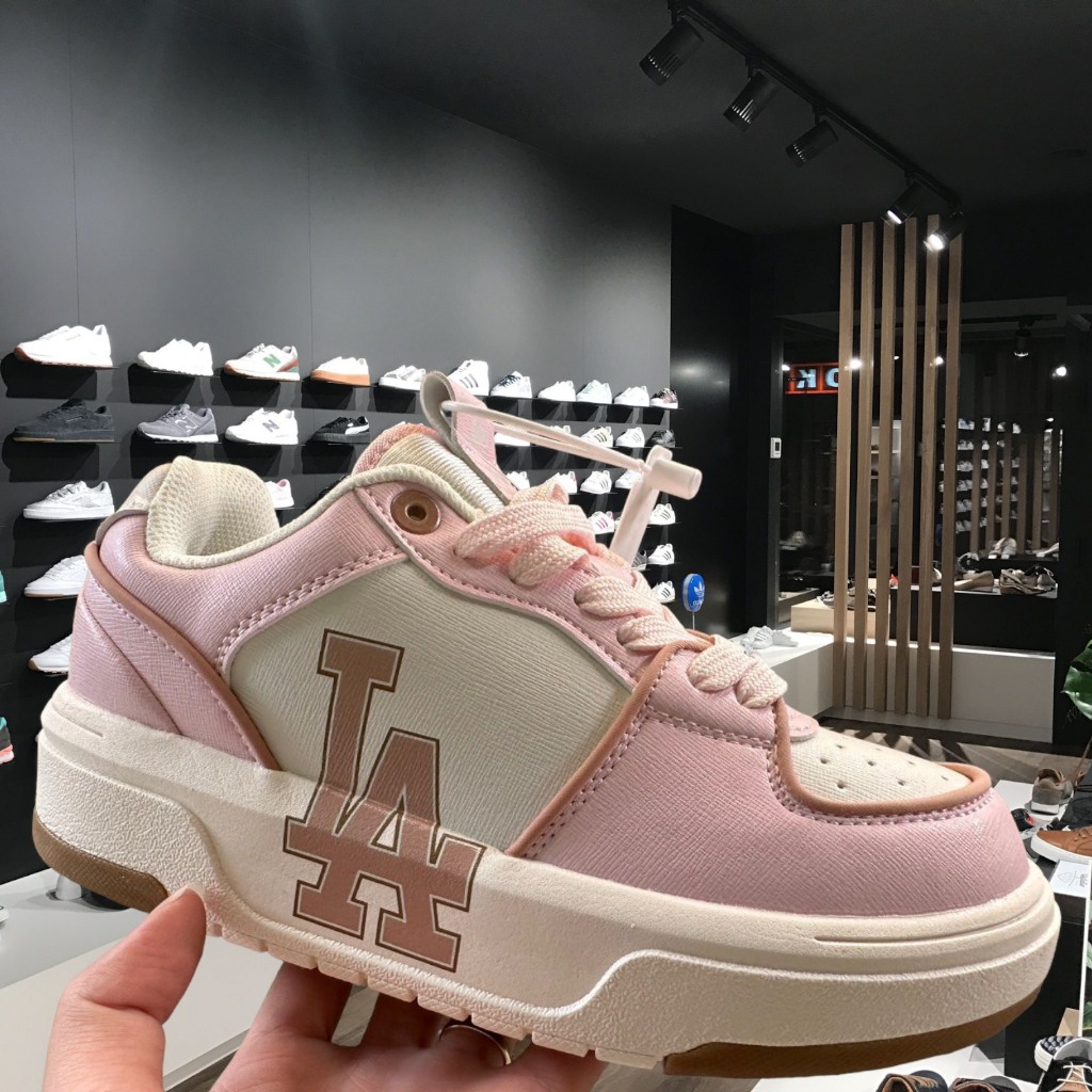Giày Sneaker  𝐌𝐋𝐁 LA hồng  hót hít, Giày Thể Thao Tăng Chiều Cao 5 cm full bill box SC - MonTay_Store