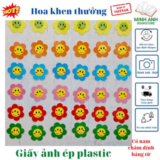 Set 20 Hoa khen thưởng - tích điểm có gắn sẵn nam châm hàng Việt Nam