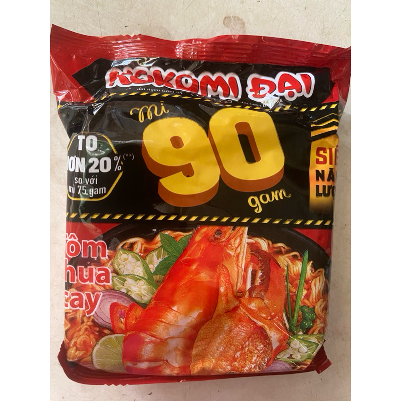 Mì tôm chua cay kokomi 90 chua cay 1 gói