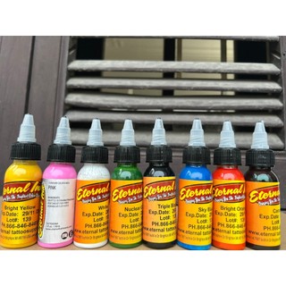 Mực tập xăm eternal 30ml, mực xăm đẹp