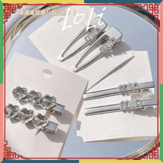 Kẹp tóc mái đính đá lấp lánh phong cách hàn quốc