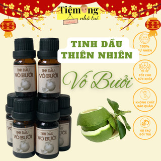 Tinh dầu thiên nhiên vỏ bưởi, Tinh dầu xông phòng mùi vỏ bưởi, Tinh dầu thơm phòng 10ml xả tress thư giãn, đuổi muỗi