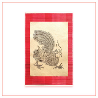Tranh gà Kim Hoàng - Tranh thủ công dân gian - Rooster - Kim Hoang folk painting