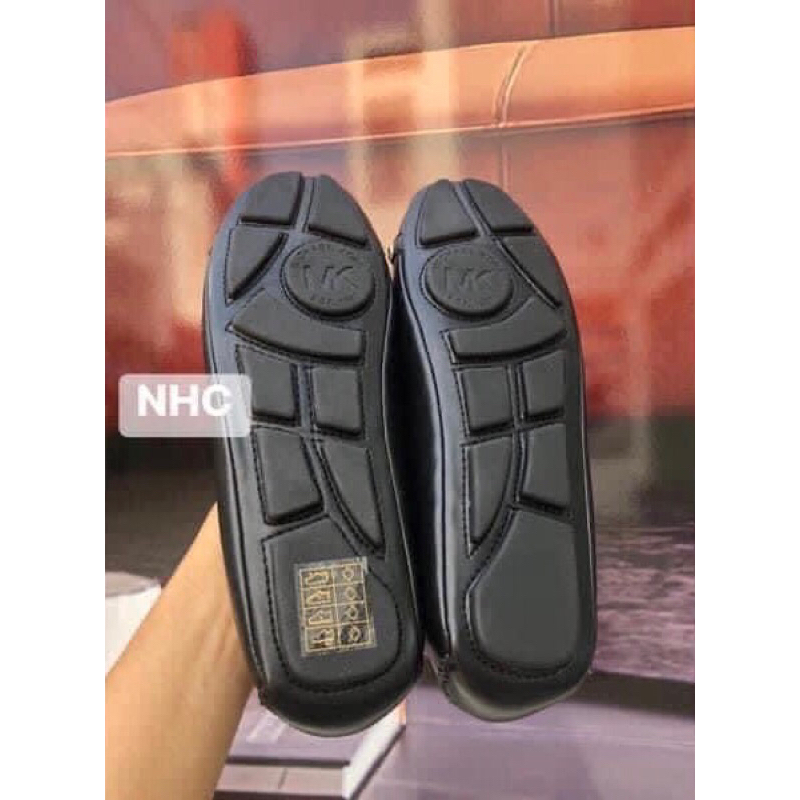 Giày Búp Bê Michael Kors Đen 2 Đinh