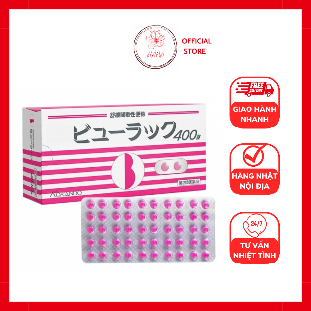 Vỉ Detox Nhuận Tràng Kokando Nhật Bản (Vỉ 50 viên)
