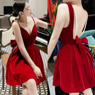 Đầm nhung nữ