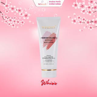 Kem body trắng da chống nắng Whisis Whitening Body Lotion dưỡng trắng da body dưỡng thể ủ trắng SPF50+ PA++++ Hàn Quốc M