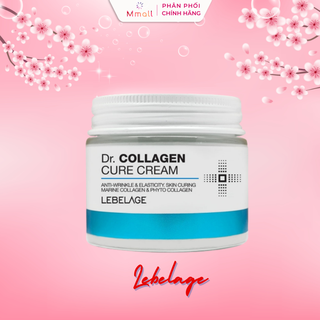 Kem phục hồi dưỡng ẩm ngừa mụn trắng da trẻ hoá Hàn Quốc Lebelage Dr. Cure Cream - Mmall chính hãng