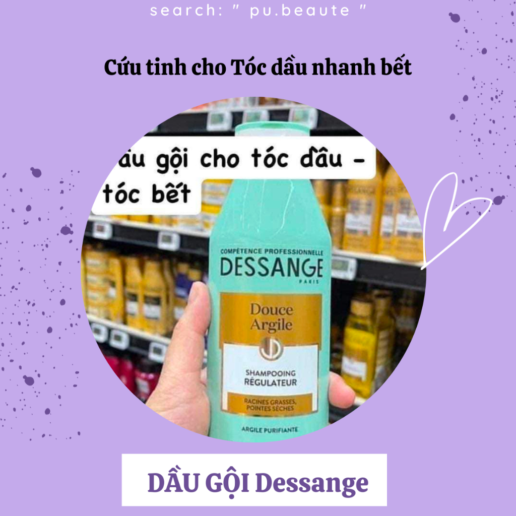 Dầu gội cho da dầu Dessange 250ml