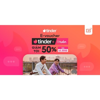 [Standard] Gói Tinder Plus 1 tuần