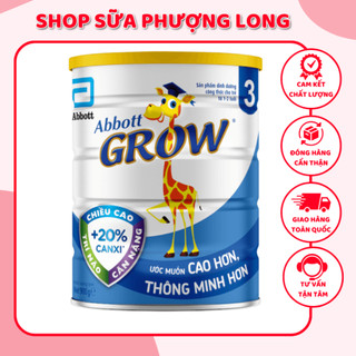 Sữa bột abbott grow 3 900g dành cho trẻ từ 1-2 tuổi