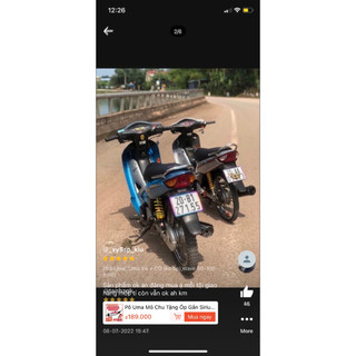 Pô uma v4 + cổ + ốp