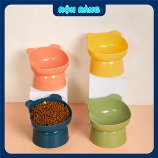 Bát Chén Ăn Gấu Chống Gù Cho Chó Mèo