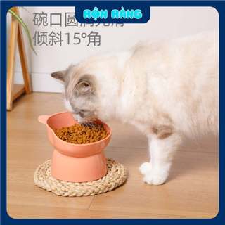 Bát Chén Ăn Gấu Chống Gù Cho Chó Mèo