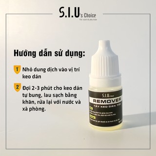 [GỠ LIGHT DÁN] Nước gỡ light dán tóc giả Siuschoice