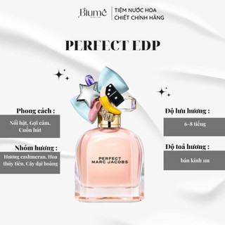 Nước hoa nữ marc jacobs perfect edp mùi nữ tính - blume tiệm nước hoa